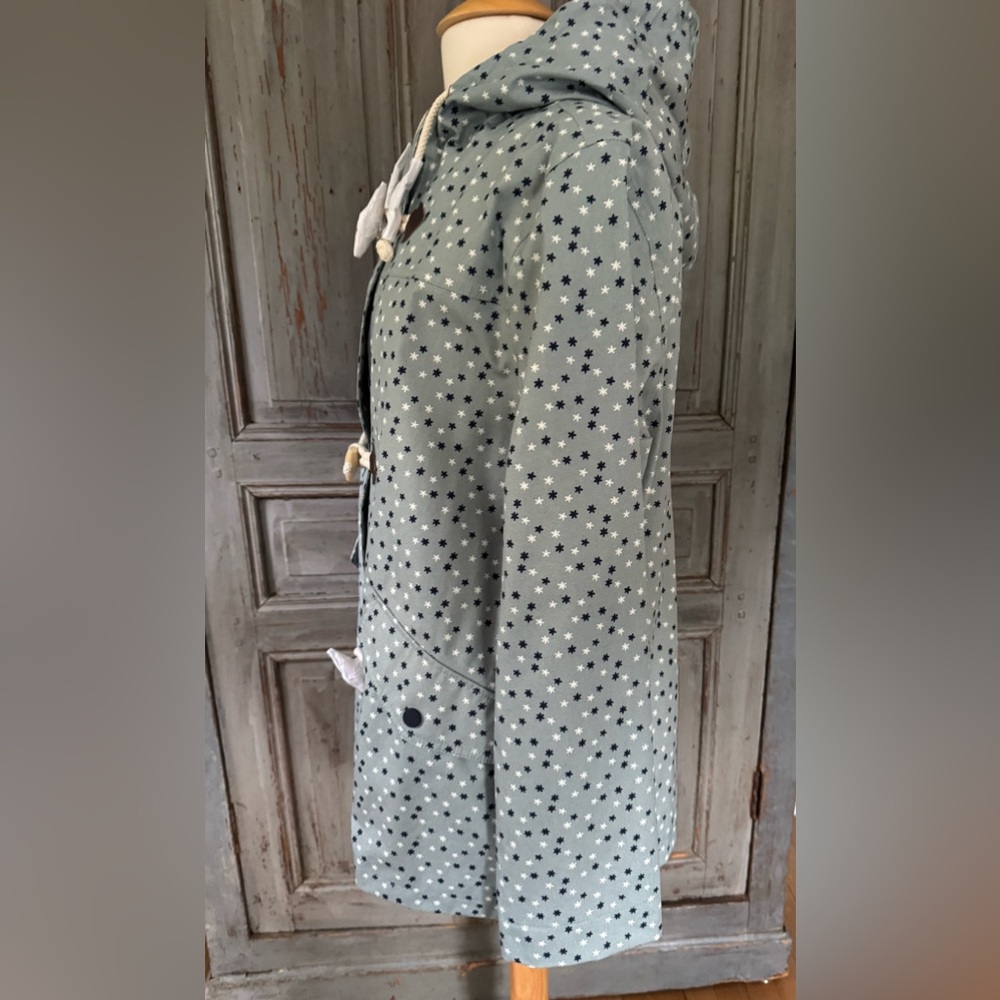 Boden Star Patterned Toggle Coat - image 5